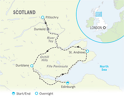 Scotland Bike Map