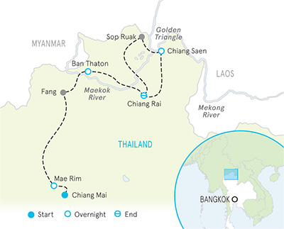 Thailand Map