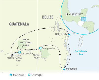 Belize Map