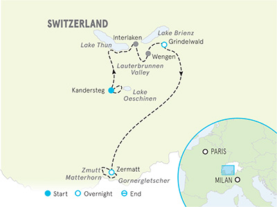 Switzerland Map