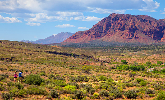 Zion and Snow Canyon Walking and Hiking Tour