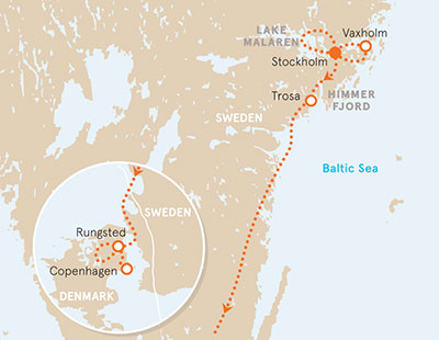 Stockholm to Copenhagen Bike Tour