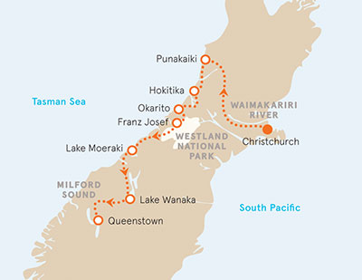 New Zealand Map