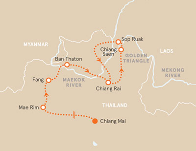 Thailand Map