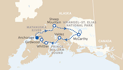 Alaska Multisport Map
