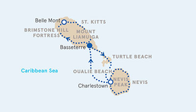 Caribbean Map