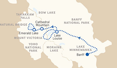 Canadian Rockies Multisport Map