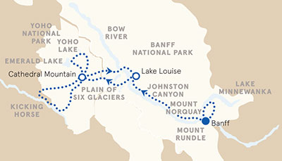 Canadian Rockies Multisport Map