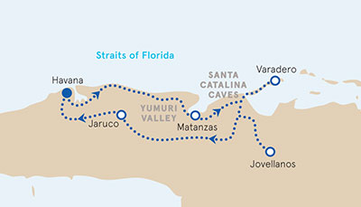 Cuba Multisport Family Breakaway Map