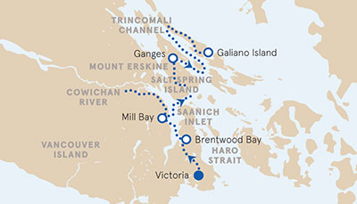 Gulf Islands Multisport Map