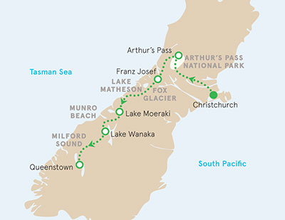 New Zealand Map