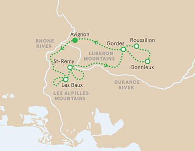 Provence France Map
