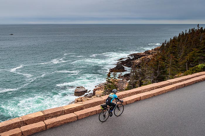 self guided bike tour portland maine