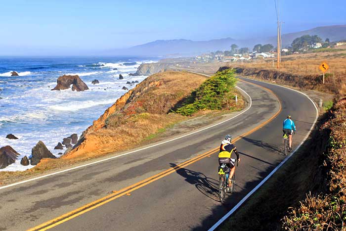 bike tours california