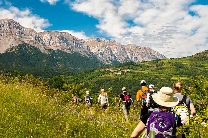 hiking tour in spain