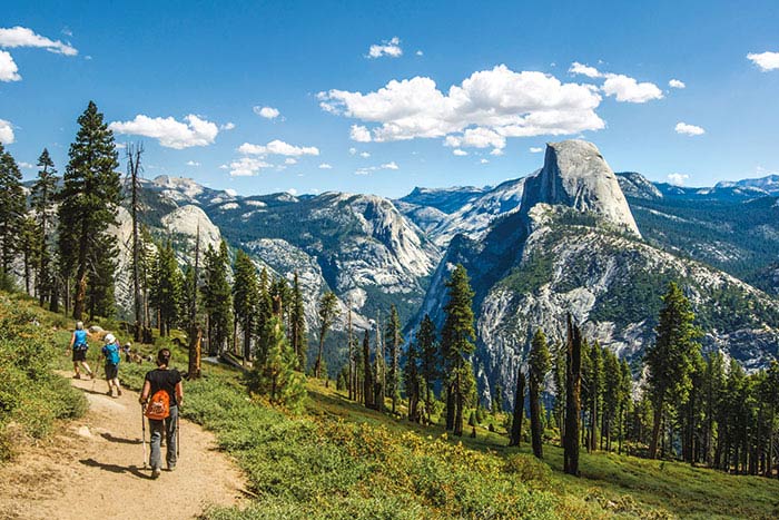 hiking tours in california