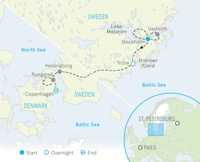 Stockholm to Copenhagen Bike Tour