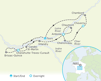 Loire Valley Map