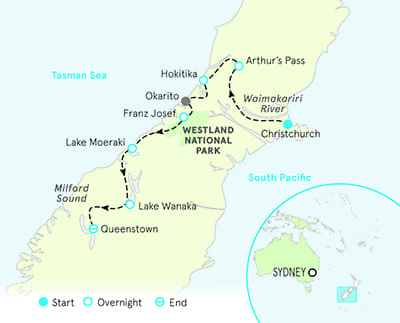 New Zealand Map