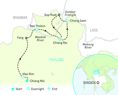 Thailand Map