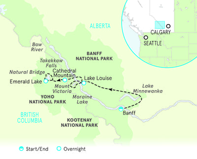 Canadian Rockies Multisport Map
