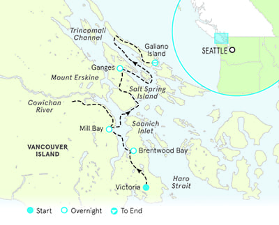 Gulf Islands Multisport Map