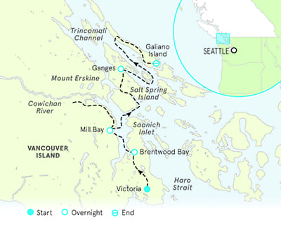 Gulf Islands Multisport Map