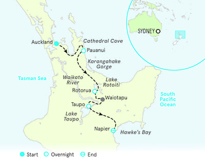 New Zealand Map