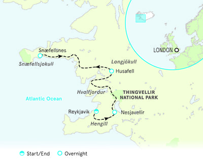 Iceland Map