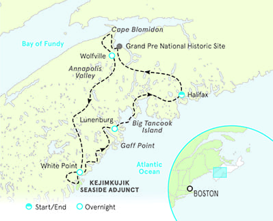 sydney nova scotia walking tour map