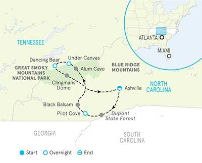 Smokies Map
