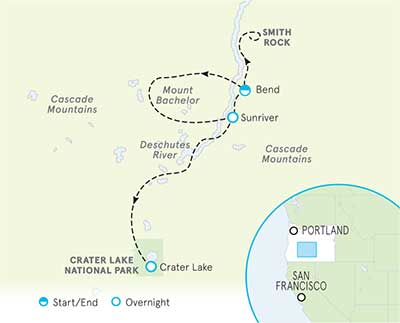 Southern Oregon Map