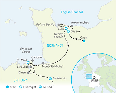 Normandy Bike Tours | Bike Normandy & Brittany | Backroads